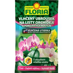 Floria vlhčené obrúsky na orchidey a izbové rastliny Merkury Market www.69x.sk