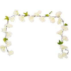 Girlanda kvetová 180cm biela A2050015 Merkury Market www.69x.sk