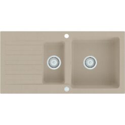 Granitový drez 1,5K 960x480 béžový Aqua Mercado www.69x.sk