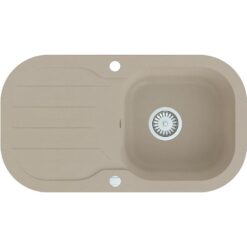 Granitový drez 1K 780x435 béžový Aqua Mercado www.69x.sk