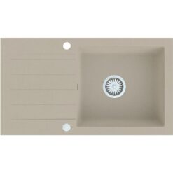 Granitový drez 1K 780x440 béžový Aqua Mercado www.69x.sk