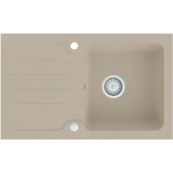 Granitový drez 1K 780x480 béžový Aqua Mercado www.69x.sk