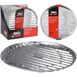 Grilovacia tácka hliníková 3 ks okrúhle KOOPMAN INTERNATIONAL B.V. www.69x.sk