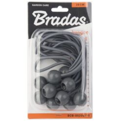 Gumová sada s guľkou, BUNGEE CORD BALL 10ks x 15 cm Merkury Market www.69x.sk