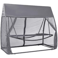 Hojdacia sieť so sieťkou proti komárom šedá Merkury Market www.69x.sk