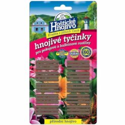 Hoštické hnojivo - Tyčinky pre izbové a balkónové rastliny Merkury Market www.69x.sk