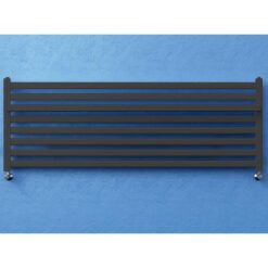 Izbový radiátor Kaz Kalipso Zenit 150/8 čierna REGNIS www.69x.sk