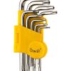 Kľúče torx  T10-50 9 ks CON-IKT-2209  www.69x.sk