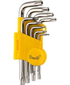 Kľúče torx  T10-50 9 ks CON-IKT-2209  www.69x.sk