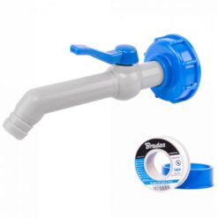 Kohútik so spojkou IBCS60x6 na hadicu 19-25 mm Bradas www.69x.sk