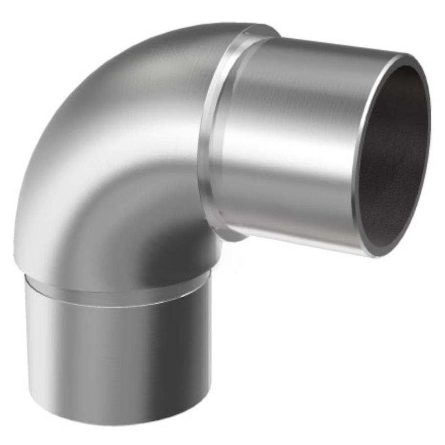 Koleno 90st. 42.4x2mm nehrdz. Oceľ aisi304 Avis www.69x.sk