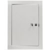 Komínové dvere 14x21 biele  www.69x.sk