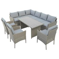 Komplet technoratanový Catania natural  www.69x.sk