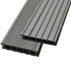 Kompozitná terasová doska Mercado optimum  2200x140x20 mm sivá PARQUET MERCADO www.69x.sk