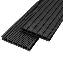 Kompozitná terasová doska Mercado optimum antracit 2200x140x20 mm PARQUET MERCADO www.69x.sk