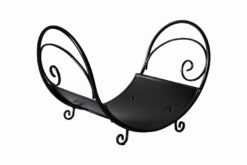 Kôš na drevo KS-13 čierne Merkury Market www.69x.sk