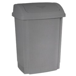 Kôš na smeti Swing 25 l strieborný Merkury Market www.69x.sk