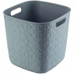 Košík Softex štvorcový  15 L 258712 tyrkysový Merkury Market www.69x.sk