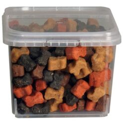 Kostičky pre yorka mix hovädzie+hydinové+jahňacie+losos 200 g TATRAPET www.69x.sk