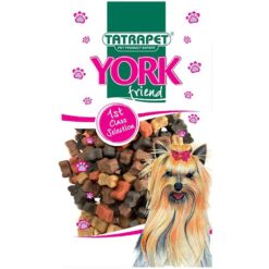 Kostičky pre yorka mix hydinové+hovädzie+jahňacie+losos 70 g TATRAPET www.69x.sk