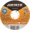 Kotúč korundový, na rezanie kovu, 125x2.0x22.2 mm, Jufisto Merkury Market www.69x.sk