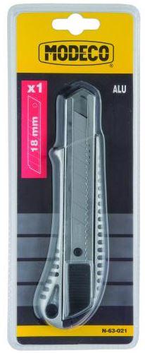 Kovový odlamovací nôž  18mm Modeco www.69x.sk