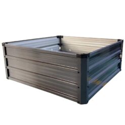 Kovový vyvýšený záhon 90x90x35 TC-208 Merkury Market www.69x.sk