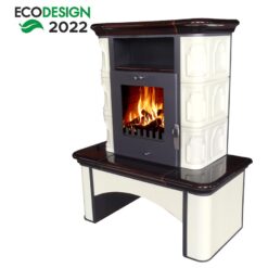 Krbové kachle Bremen II butter-coffebrown 7 kW Domofire www.69x.sk