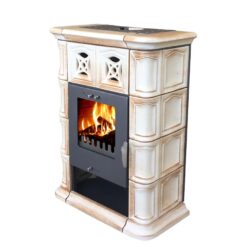 Krbové kachle Jena II Cremebrown 7 kW Domofire www.69x.sk