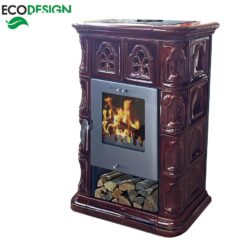 Krbové kachle Jena II coffebrown 7 kW Domofire www.69x.sk