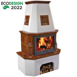 Krbové kachle Koln Goldbrown 9 kW Domofire www.69x.sk