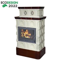Krbové kachle Melk Creme-Coffeebrown 9 kW Domofire www.69x.sk