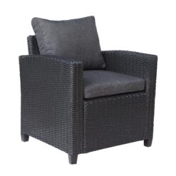 Kreslo technoratan Stockholm čierne Merkury Market www.69x.sk