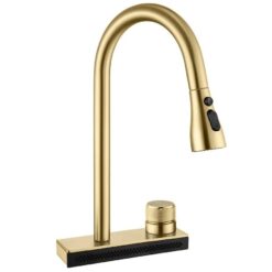 Kuchynská batéria Rea Conor zlatá kartáčovaná REA www.69x.sk
