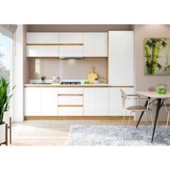 Kuchynská linka Magnolia MDF 260 cm Merkury Market www.69x.sk