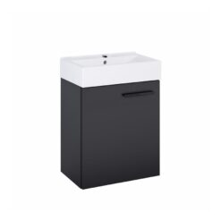 Kúpeľňová Zostava Mini 45 Čierna Matt Úchyt Čierna Matt  www.69x.sk