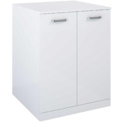 Kúpeľňová skrinka práčky Uno 70 2D white Merkury Market www.69x.sk
