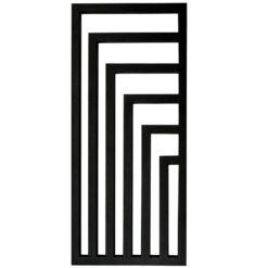 Kúpeľňový radiátor Kreon 100/55 čierna REGNIS www.69x.sk