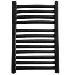 Kúpeľňový radiátor Łezka ŁP 12/40 čierny 675x440 REGNIS www.69x.sk