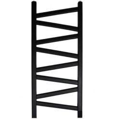 Kúpeľňový radiátor Mix Kalipso Mk 100/40 1000x440 mm čierna REGNIS www.69x.sk