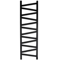 Kúpeľňový radiátor Mix Kalipso Mk 140/40 1400x440 mm čierna REGNIS www.69x.sk