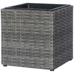 Kvetináč ALFENA šedý 28X28X28 Merkury Market www.69x.sk