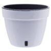 Kvetináč Asti 15 l čiernobiela Merkury Market www.69x.sk