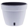 Kvetináč Asti 6l čiernobiela Merkury Market www.69x.sk