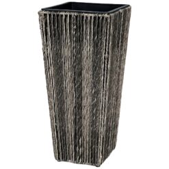 Kvetináč BIANIA šedý 28X28X60 Merkury Market www.69x.sk