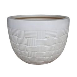 Kvetináč IP18-613 36x36x26 biely Merkury Market www.69x.sk