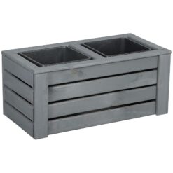 Kvetináč Kwartet II šedá Merkury Market www.69x.sk