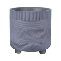 Kvetináč LC5006  sivá 16x17,7 cm Merkury Market www.69x.sk