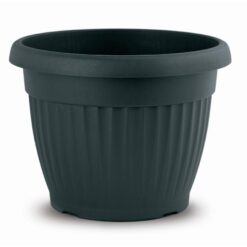 Kvetináč Mediteran 17 20cm X14,5h 2,6lt Antracit A033017 Merkury Market www.69x.sk