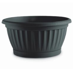 Kvetináč Mediteran Lux 20x11h 3,5lt Antracit C910200 Merkury Market www.69x.sk